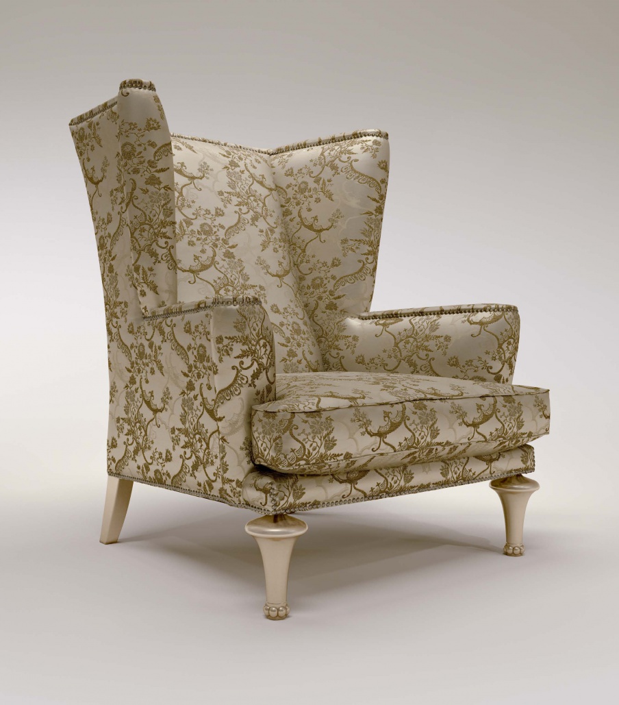 Stuhl in Textil-Polsterung Picasso, Bruno Zampa
