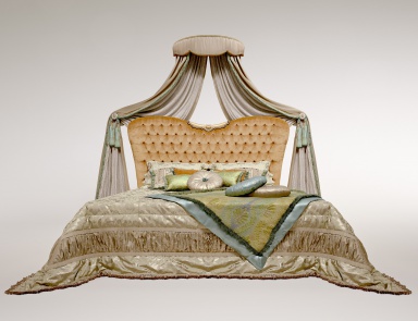 Doppelbett mit Baldachin Prince Alexander, Bruno Zampa (Himmelbett)