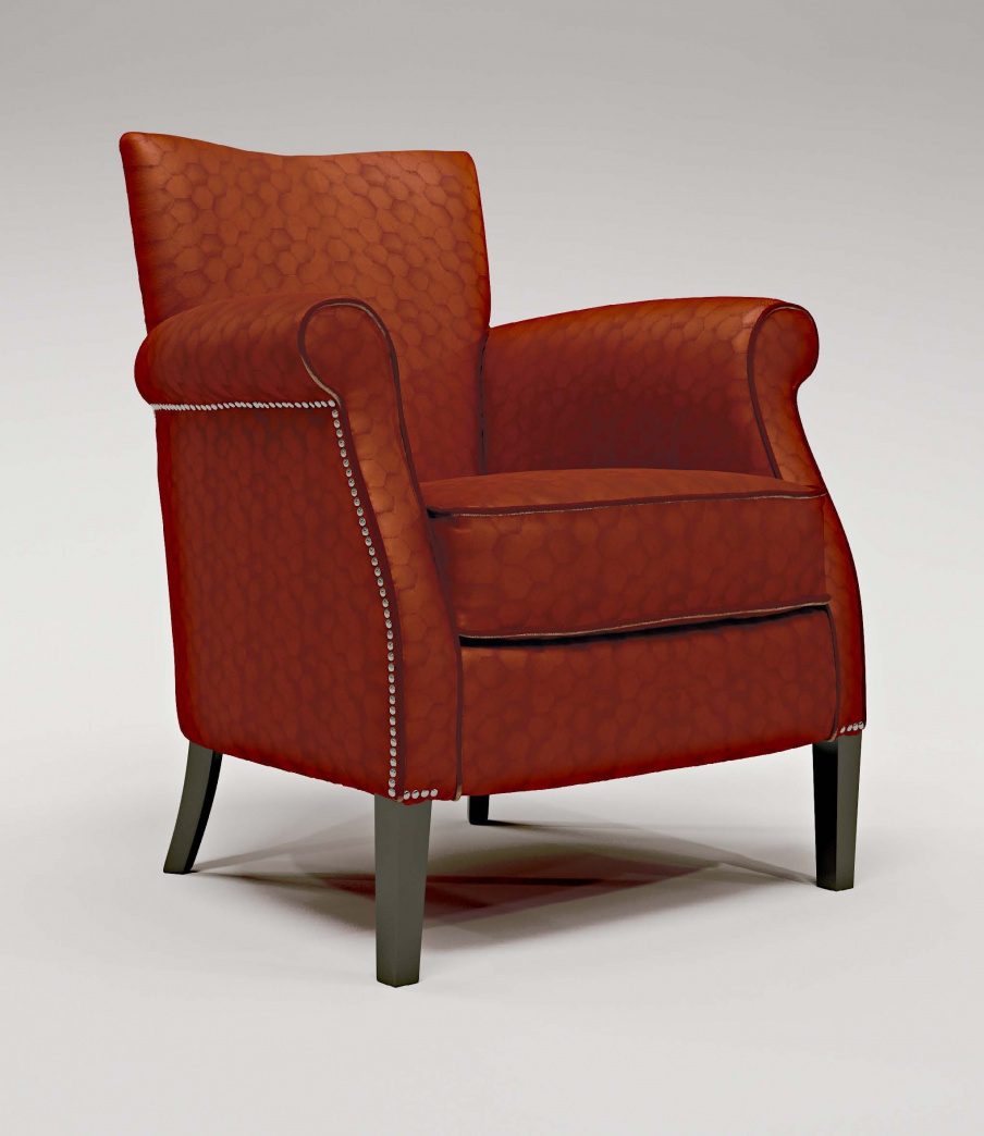 Stuhl in Textil-Polster Aurora, Bruno Zampa