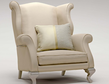 Stuhl in Textil-Polsterung Diva, Bruno Zampa