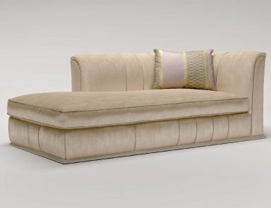 Ein Sofabett in der Textil-Polsterung Gordon, Bruno Zampa