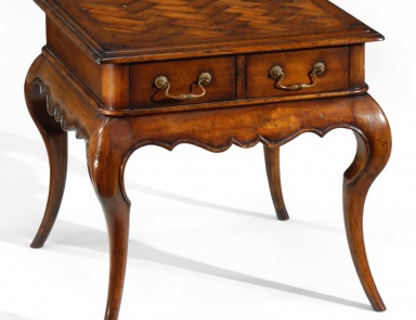Tisch mit Tischplatte aus Diele Country Farmhouse, Jonathan Charles