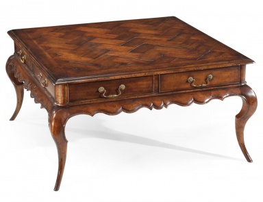 Tisch mit Tischplatte aus Diele Country Farmhouse, Jonathan Charles