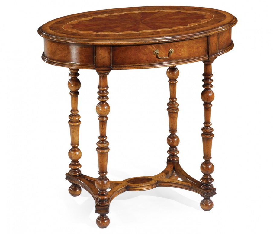 Ovaler Tisch Intarsien Windsor, Jonathan Charles