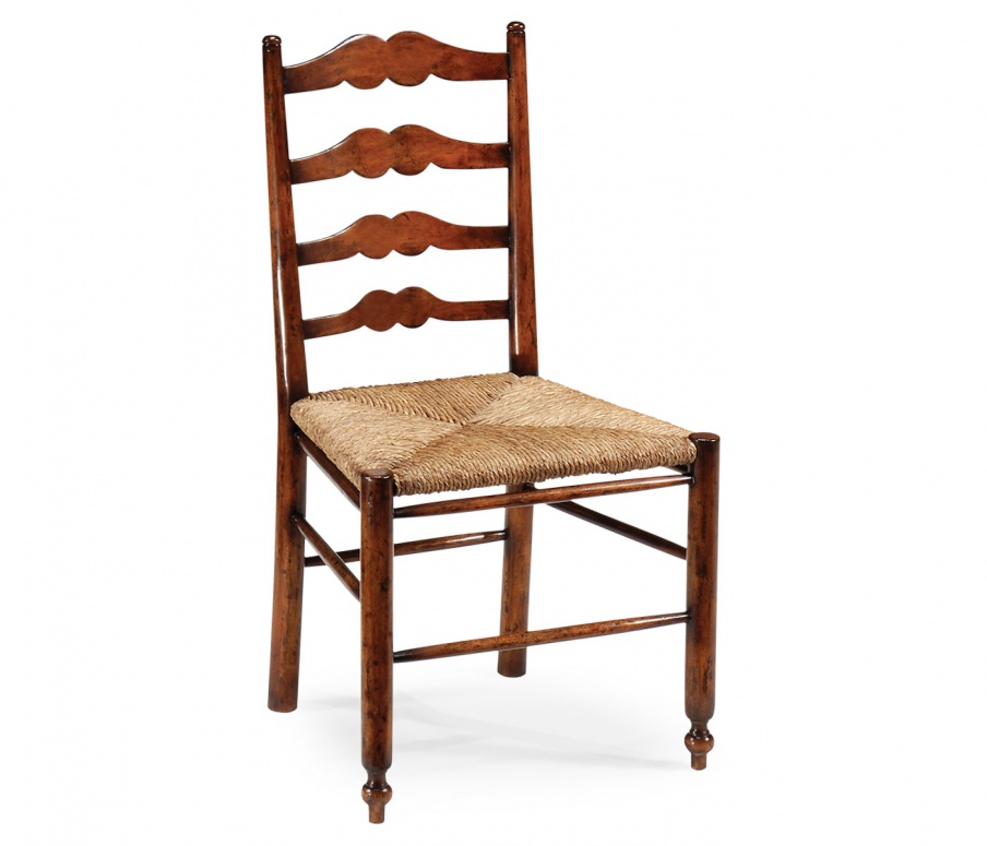 Stuhl mit geflochtenen Sitz Country Farmhouse, Jonathan Charles