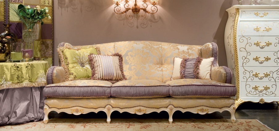 Dreibettzimmer Sofa Merlino, Bruno Zampa