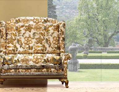 Stuhl in Textil-Polsterung Isabella, Bruno Zampa
