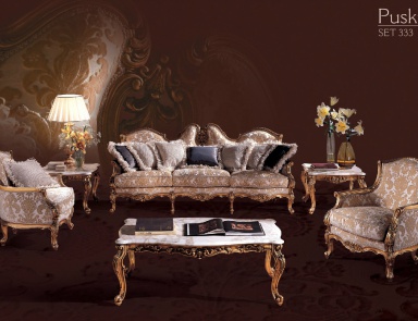 Wohnzimmer (Garnitur für das Wohnzimmer) Puskin, Angelo Cappellini