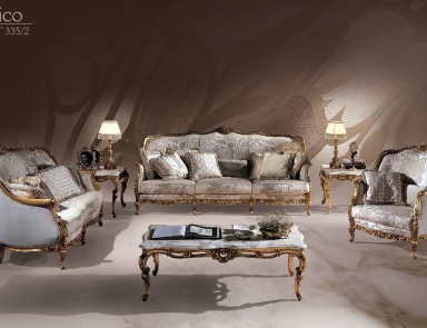 Wohnzimmer (Garnitur für das Wohnzimmer) Vico, Angelo Cappellini