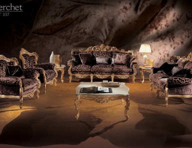 Wohnzimmer (Garnitur für das Wohnzimmer) Berchet, Angelo Cappellini