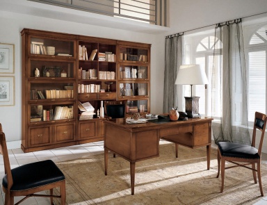Headsets für Schrank mit Regalen für Bücher Taormina, Bizzotto