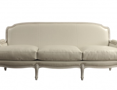 Dreibettzimmer Sofa Pigra in Lederpolsterung, Galimberti Nino