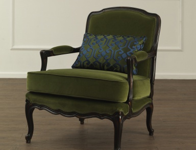 Stuhl in Textil-Polsterung Marriot, Galimberti Nino
