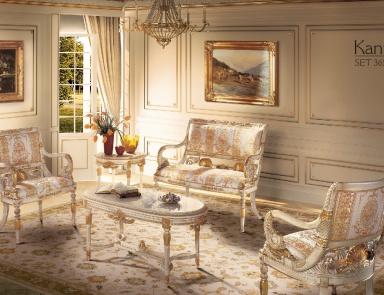 Wohnzimmer (Garnitur für das Wohnzimmer) Kant, Angelo Cappellini
