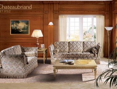 Wohnzimmer (Garnitur für das Wohnzimmer) Chateaubriand, Angelo Cappellini
