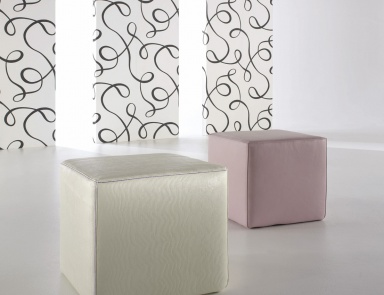 Quadratischer Hocker Kubino, Galimberti Nino