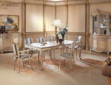 Esszimmer (Garnitur für Esszimmer) Canaletto, Angelo Cappellini