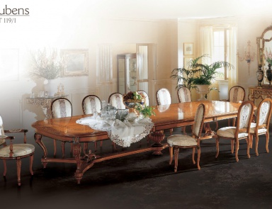 Esszimmer (Garnitur für Esszimmer) Rubens, Angelo Cappellini