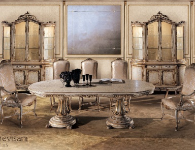 Esszimmer (Garnitur für Esszimmer) Trevisani, Angelo Cappellini