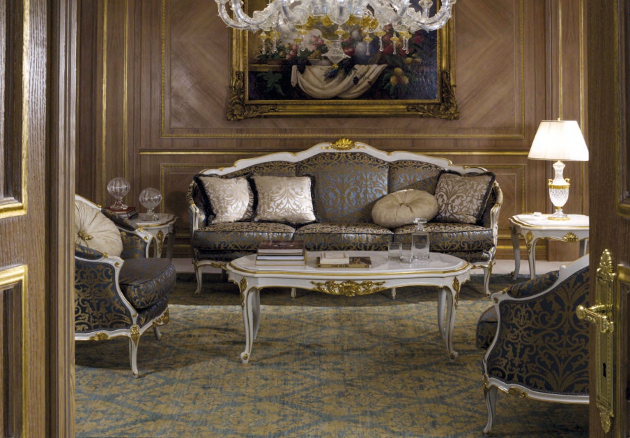 Couchtisch aus Naturholz CS Masterpieces, Colombo Stile