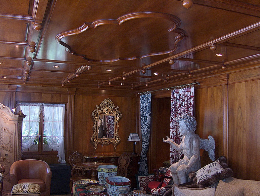 Wohnzimmer (Garnitur für das Wohnzimmer) Gtaad, Baggio Arredamenti