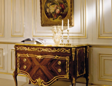 Kommode aus Naturholz CS Masterpieces, Colombo Stile