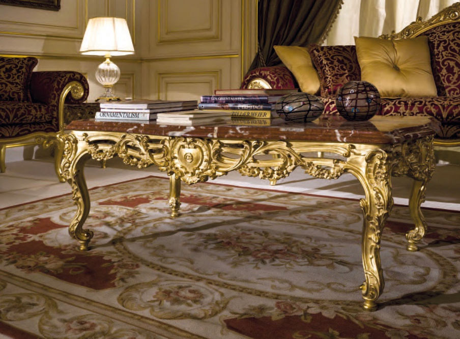 Couchtisch aus Naturholz CS Masterpieces, Colombo Stile