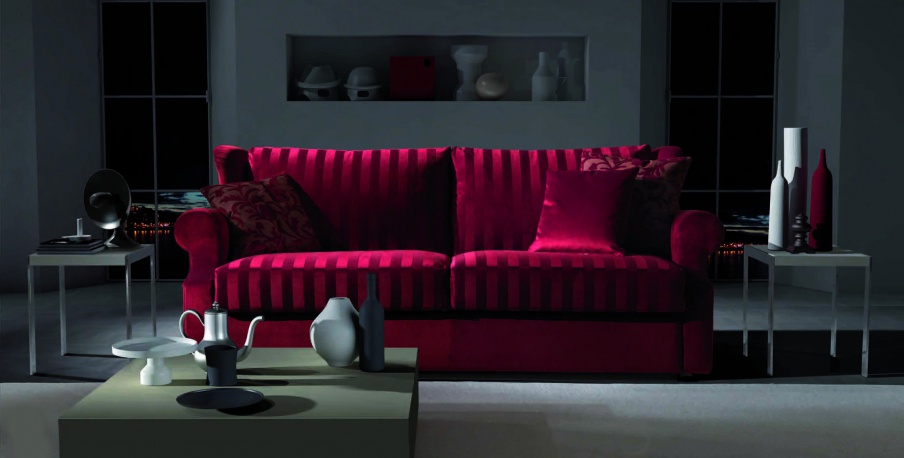 Doppelschlafcouch Bourbon, Asnaghi (Made in Italy)