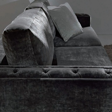 Zweisitzer Sofa Cognac