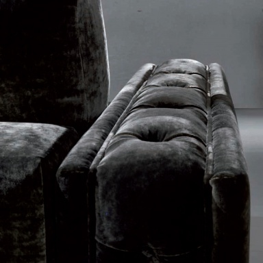 Zweisitzer Sofa Cognac