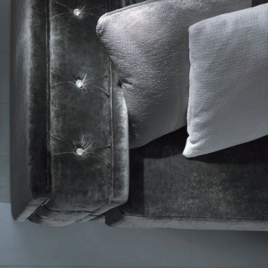 Zweisitzer Sofa Cognac