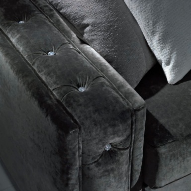 Zweisitzer Sofa Cognac