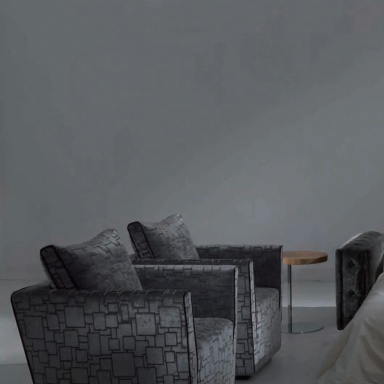 Zweisitzer Sofa Cognac