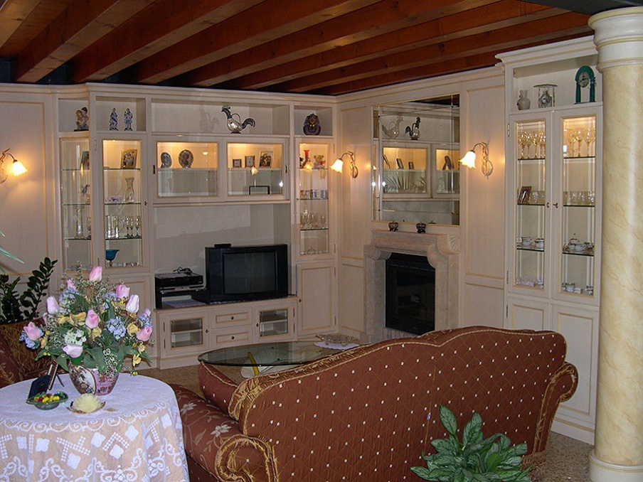 Wohnzimmer (Garnitur für das Wohnzimmer) Riz, Baggio Arredamenti