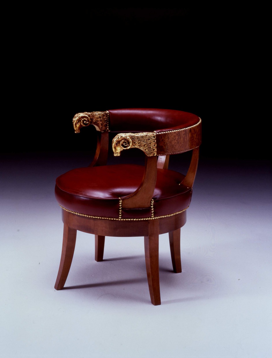 Stuhl aus Holz Impero, Colombo Stile