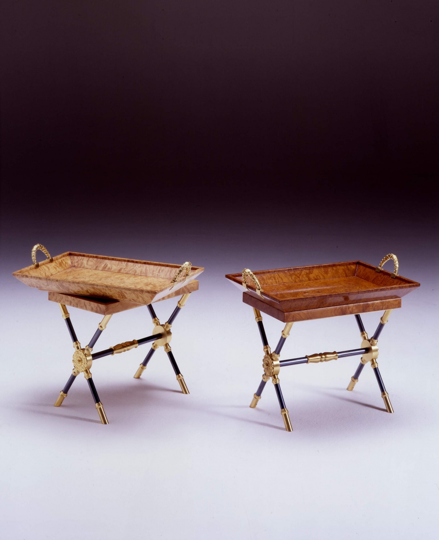 Сервировочный Beistelltisch aus Holz Impero, Colombo Stile