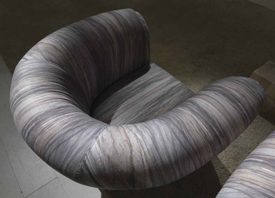 Halbrunde Sessel Arcadia, Asnaghi (Made in Italy)