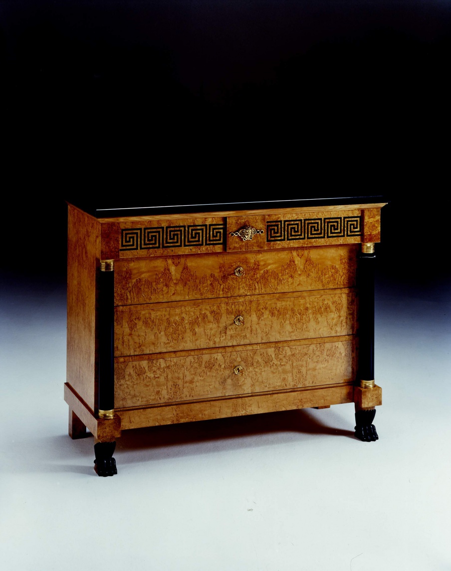 Kommode aus Holz Impero, Colombo Stile