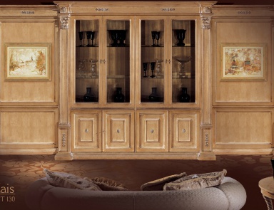 Modulares System für Wohnzimmer Zais, Angelo Cappellini