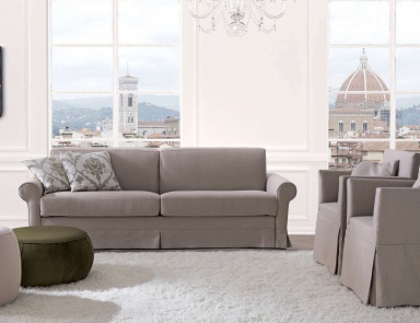 Doppel-Schlafcouch Martina, Asnaghi (Made in Italy)