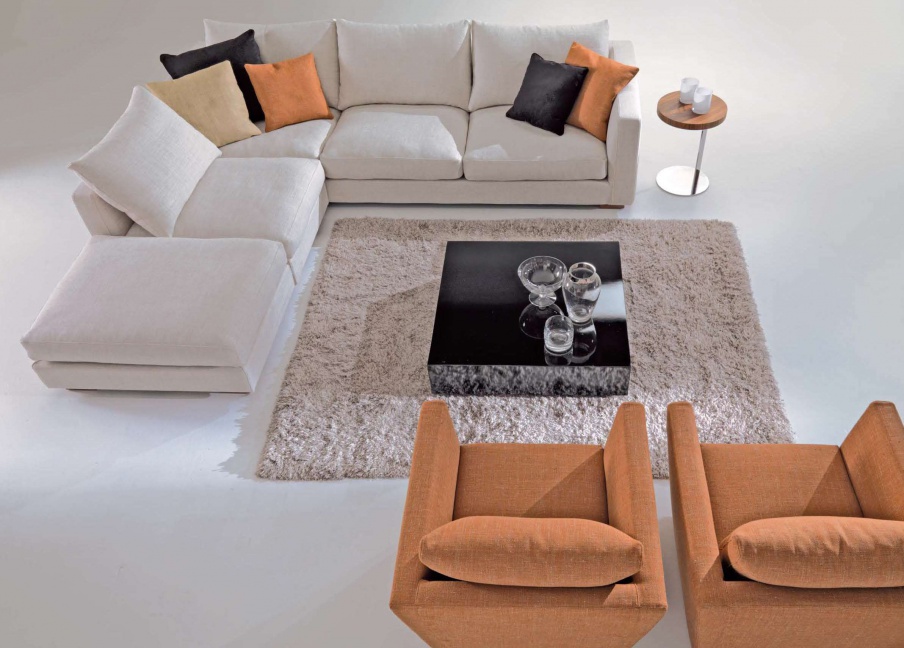 Ecksofa Key West, Asnaghi (Made in Italy)