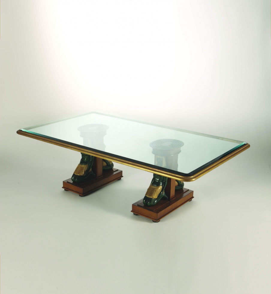Couchtisch aus Naturholz Sandra Rossi, Colombo Stile