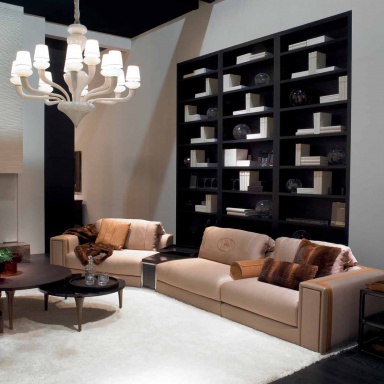 Ecksofa Premiere mit Couchtisch Raffles
