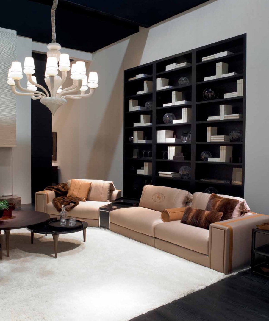 Ecksofa Premiere mit Couchtisch Raffles