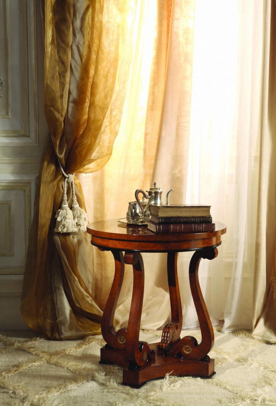 Couchtisch aus Naturholz Sandra Rossi, Colombo Stile