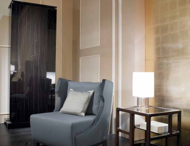 Stuhl in Textil-Polsterung Dorchester