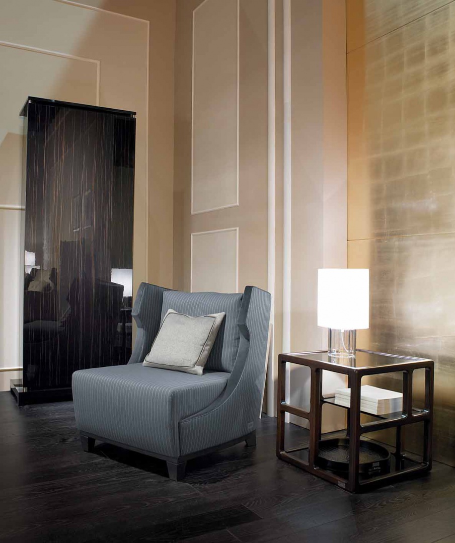Stuhl in Textil-Polsterung Dorchester