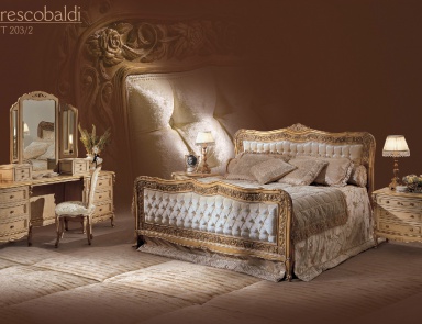 Schlafzimmer (für das Schlafzimmer eingerichtet) Frescobaldi, Angelo Cappellini