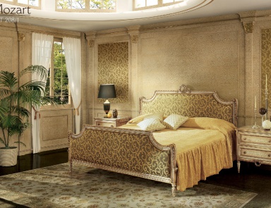 Schlafzimmer (für das Schlafzimmer eingerichtet) Mozart, Angelo Cappellini