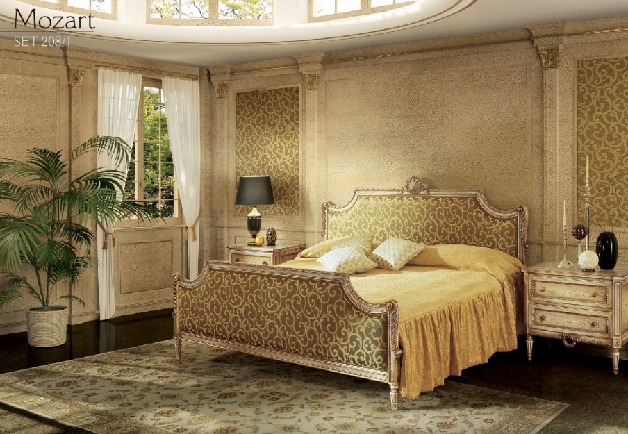 Schlafzimmer (für das Schlafzimmer eingerichtet) Mozart, Angelo Cappellini